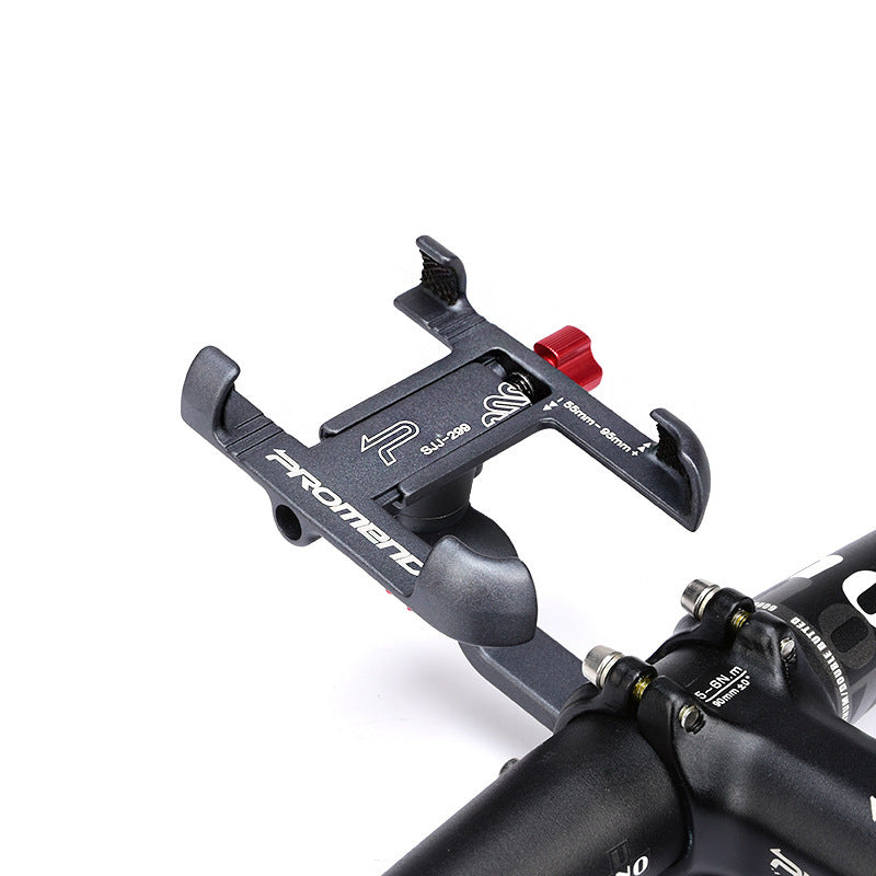 HKM-610259 Sturdy 360-Degree Motorcycle Phone Holder with Aluminum Alloy Construction