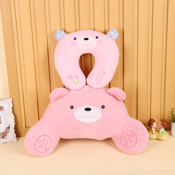 HKM-610323 Cartoon Cotton Pillow for Napping and Relaxation