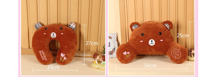 HKM-610323 Cartoon Cotton Pillow for Napping and Relaxation