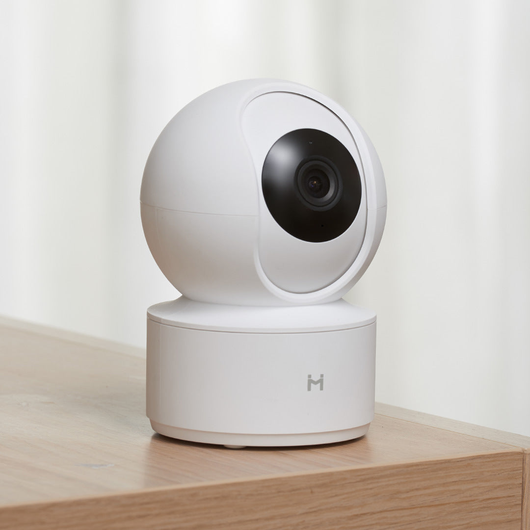 HKM-610387 1080P Smart Security Camera with 110° Lens Angle, Wi-Fi Connectivity, and MicroSD Support