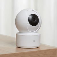 HKM-610387 1080P Smart Security Camera with 110° Lens Angle, Wi-Fi Connectivity, and MicroSD Support