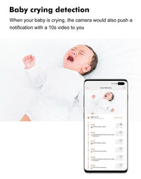 HKM-610387 1080P Smart Security Camera with 110° Lens Angle, Wi-Fi Connectivity, and MicroSD Support