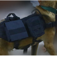 HKM-610387 Tactical Waterproof Dog Vest in Black, Mud, Army, and CP Camouflage - Multiple Sizes Available
