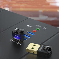 HKM-610387 Wireless Audio Receiver and Transmitter - USB, Bluetooth 5.0, 10m Range, 24Mbps Transmission