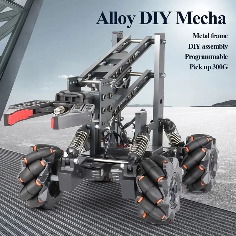 HKM-610451 DIY Remote Control Stunt Car Assembly Toy for Boys - Engineering Vehicle, Electric Radio Control Game