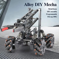 HKM-610451 DIY Remote Control Stunt Car Assembly Toy for Boys - Engineering Vehicle, Electric Radio Control Game