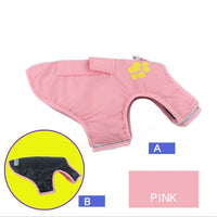 HKM-610835 Cozy Winter Cotton Coat for Dogs - Stylish and Comfortable Pet Apparel