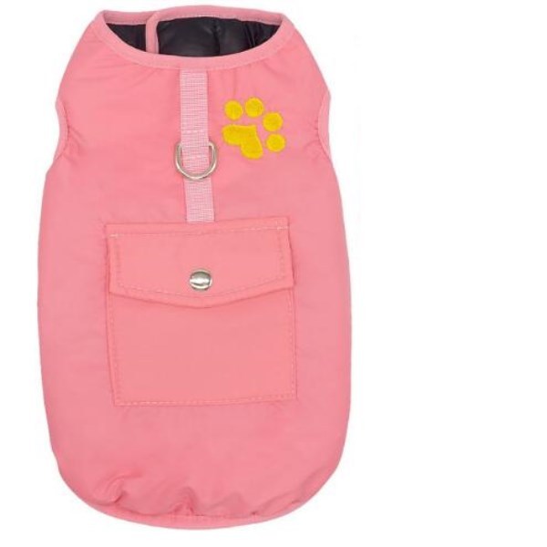 HKM-610835 Cozy Winter Cotton Coat for Dogs - Stylish and Comfortable Pet Apparel