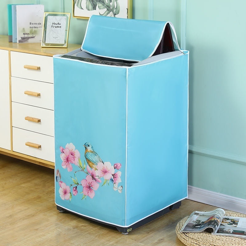 KTX-610835 Waterproof Oxford Cloth Washing Machine Cover with Sun Protection - Stylish Designs Available
