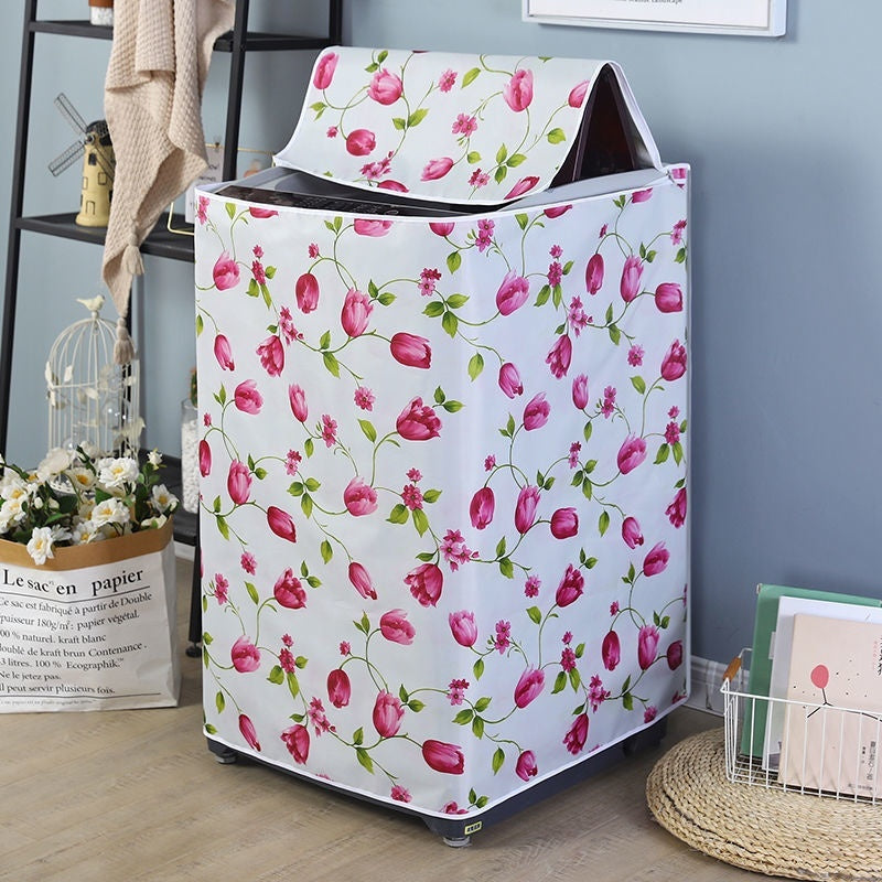 KTX-610835 Waterproof Oxford Cloth Washing Machine Cover with Sun Protection - Stylish Designs Available