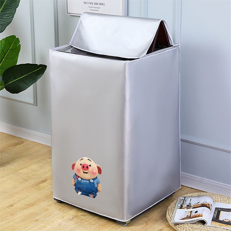 KTX-610835 Waterproof Oxford Cloth Washing Machine Cover with Sun Protection - Stylish Designs Available