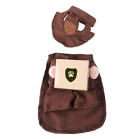 HKM-610899 Coffee Casual Pet Clothing for Outings, Various Sizes Available