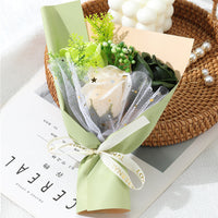HKM-610963 Charming Simulation Rose Soap Flower Bouquet - Various Styles for Weddings, Birthdays, and Special Occasions