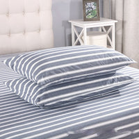 HKM-611027 Anti-Static Breathable Antibacterial Silver Fiber Cotton Pillowcase for Single Pillows - White