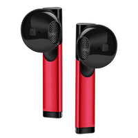 HKM-611091 TWS Bluetooth Headset with 10m Range, Dual Ear Stereo, Call Function, Available in Pearl White, Cool Black, and China Red