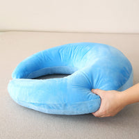HKM-611155 U-Shape Pregnancy and Breastfeeding Pillow - Soft Crystal Velvet, 60x50cm