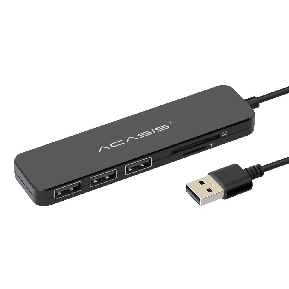 HKM-611219 USB Hub Card Reader with Multiple Interfaces and Fast Transmission Rate