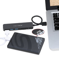 HKM-611219 USB Hub Card Reader with Multiple Interfaces and Fast Transmission Rate
