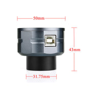 HKM-611539 1.25-Inch Electronic Telescope Eyepiece with 2K Video Recording and Real-Time Observation