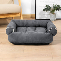 HKM-611731 Dog Sofa Bed Sleeping Bag Kennel Cat Puppy Sofa Bed Pet House Winter Warm Beds Cushion