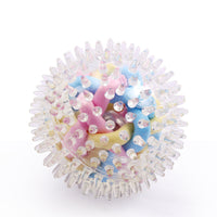 HKM-611795 Glowing Spiny Colorful Woven Ball
