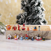 HKM-611795 Wooden Christmas Decor Pendant - 30 x 17 x 2.2 cm, Handcrafted Holiday Ornament