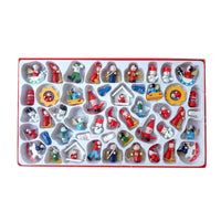 HKM-611795 Wooden Christmas Decor Pendant - 30 x 17 x 2.2 cm, Handcrafted Holiday Ornament