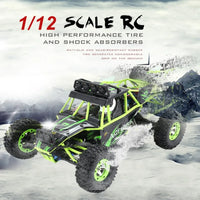 HKM-612179 1/12 Scale High Speed Electric Off-Road RC Climbing Car - 50km/h Remote Control Crawler for Ages 5 and Up