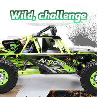 HKM-612179 1/12 Scale High Speed Electric Off-Road RC Climbing Car - 50km/h Remote Control Crawler for Ages 5 and Up