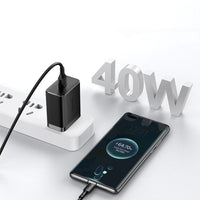 HKM-612243 Dual Protocol Super Fast Charging USB Charger for Lithium Batteries
