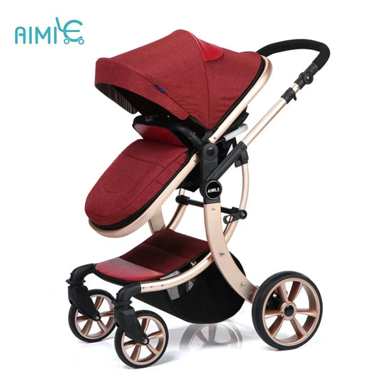 KTX-612371 Aimile Carriage Stroller for Infants and Toddlers - Versatile and Durable Design