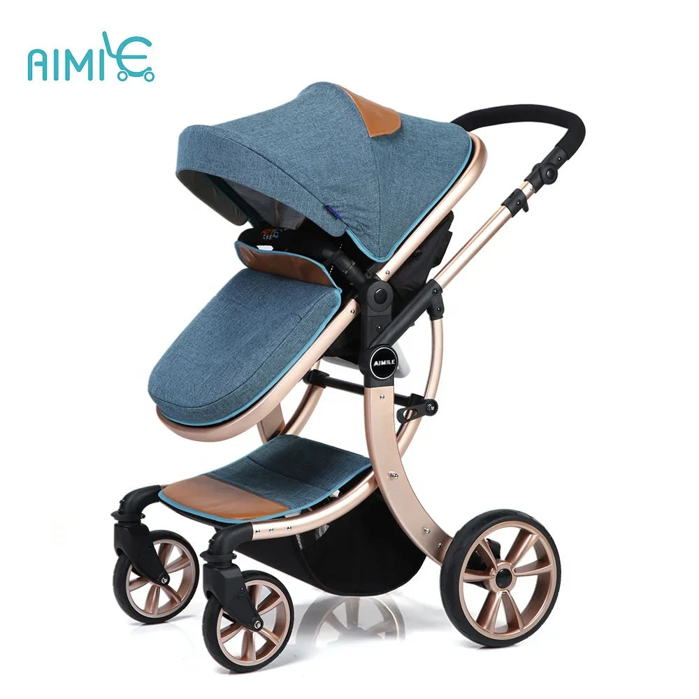 KTX-612371 Aimile Carriage Stroller for Infants and Toddlers - Versatile and Durable Design