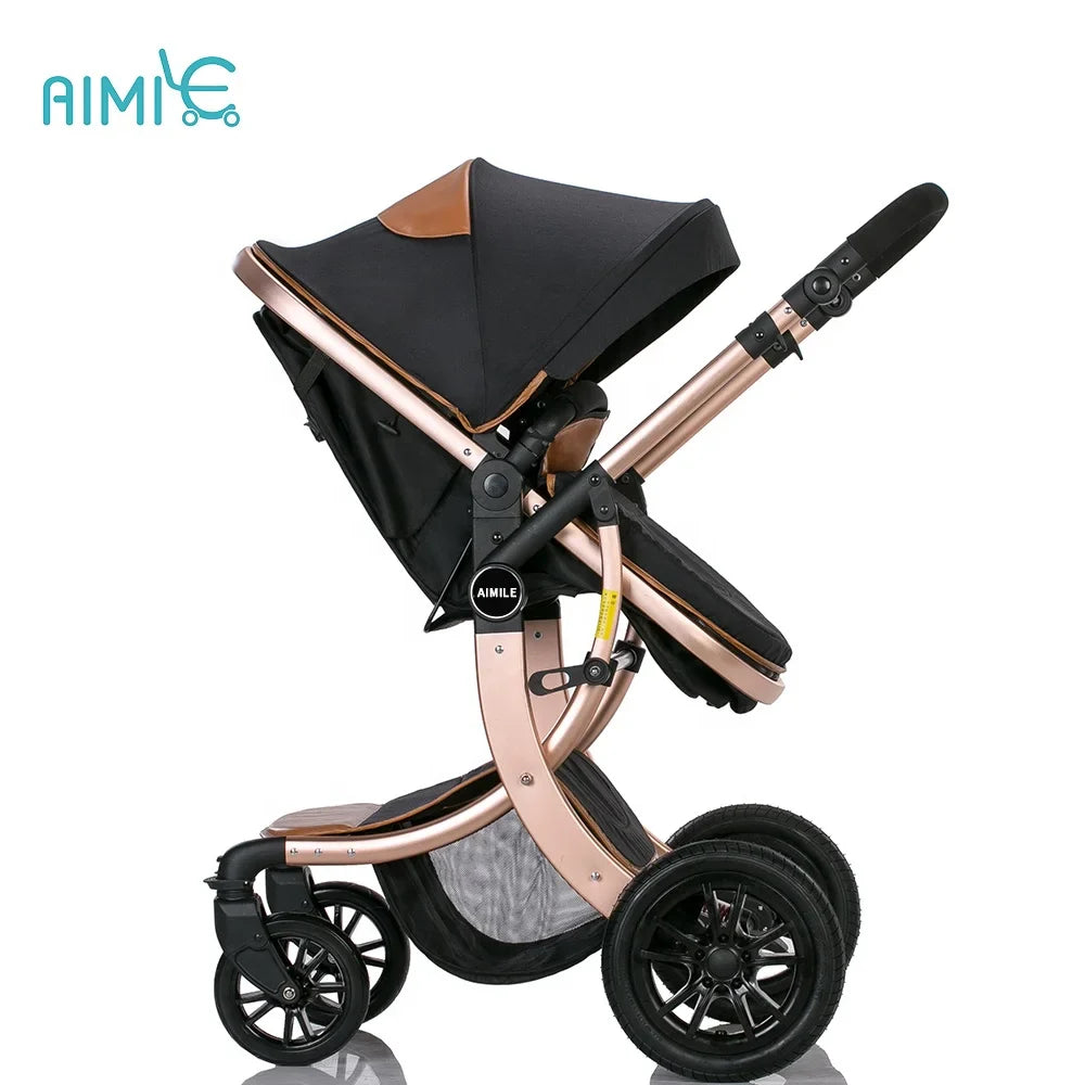 KTX-612371 Aimile Carriage Stroller for Infants and Toddlers - Versatile and Durable Design