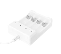 HKM-612371 Universal 4-Slot USB Rechargeable Battery Charger for AA and AAA Batteries