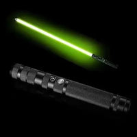 HKM-612435 RGB LED Light Up Sword for Kids - Metal Hilt Dueling Toy with Flashing Sound Effects - Perfect for Cosplay and Parties