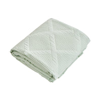 HKM-612499 Summer Cool Feeling Thin Quilt Set with 2 Pillowcases - 100% Tencel Cotton, Solid Color Design