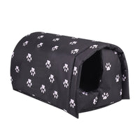 HKM-612627 Waterproof Oxford Cloth Outdoor Cat House with Sunscreen Protection