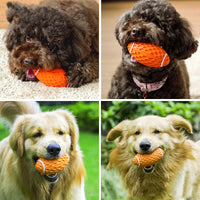 HKM-612947 Pet Toy Resistant To Bite And Vocal Rugby Dog To Relieve Boredom