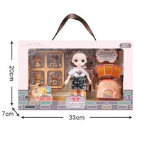 HKM-613011 Cute Baby Doll Playhouse Gift Set with Accessories for Kids