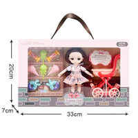 HKM-613011 Cute Baby Doll Playhouse Gift Set with Accessories for Kids