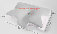 HKM-613139 Memory Foam Sleeping Pillow - Soft Space Cotton, Various Colors Available