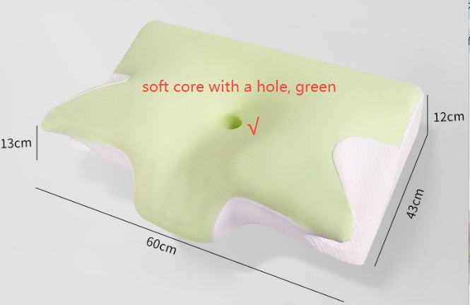 HKM-613139 Memory Foam Sleeping Pillow - Soft Space Cotton, Various Colors Available
