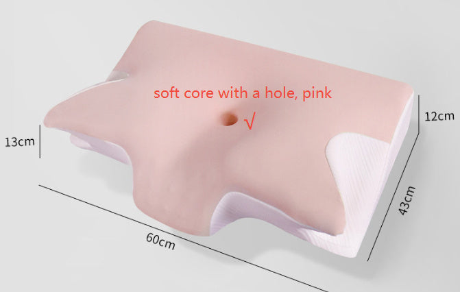HKM-613139 Memory Foam Sleeping Pillow - Soft Space Cotton, Various Colors Available