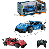 HKM-613331 2.4G Remote Control 1/16 High-Speed Drift Car with Light Effects, Multi-Function Stunt Features