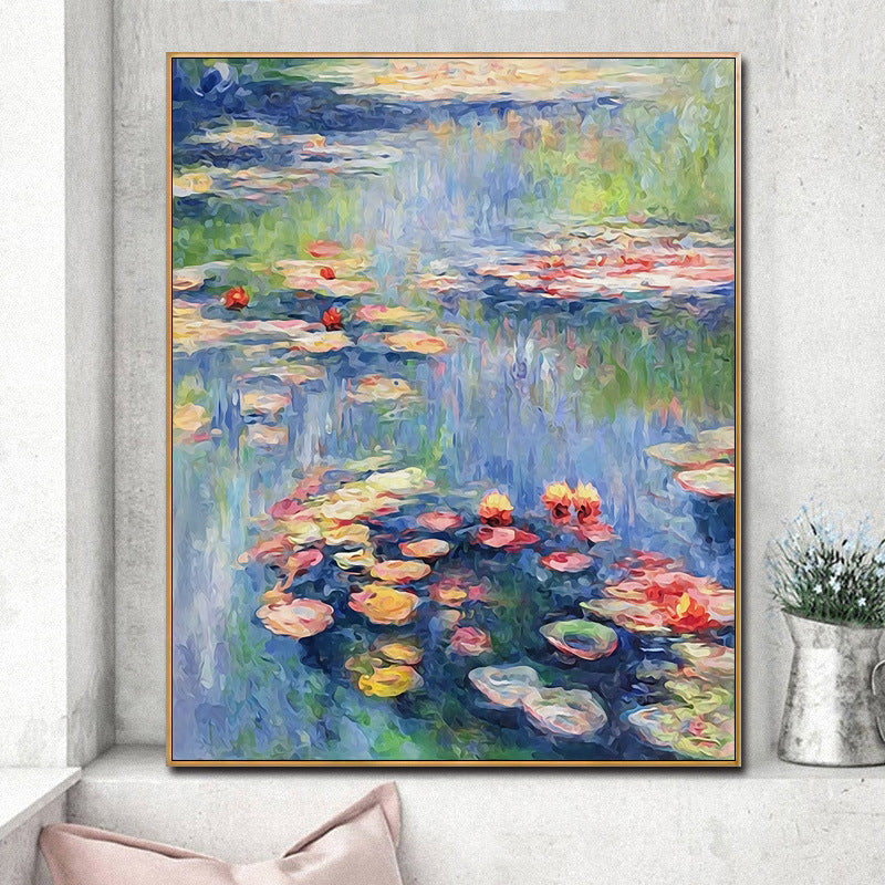 HKM-613331 DIY Digital Oil Painting Kit for Hand-Painted Living Room and Bedroom Décor - Landscape Theme on Linen