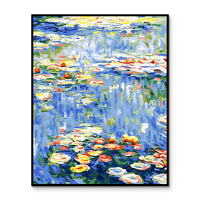 HKM-613331 DIY Digital Oil Painting Kit for Hand-Painted Living Room and Bedroom Décor - Landscape Theme on Linen
