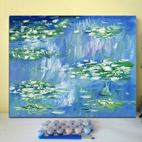 HKM-613331 DIY Digital Oil Painting Kit for Hand-Painted Living Room and Bedroom Décor - Landscape Theme on Linen