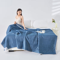 HKM-613331 Lightweight Summer Ice Silk Quilt - Machine Washable, Multiple Sizes Available