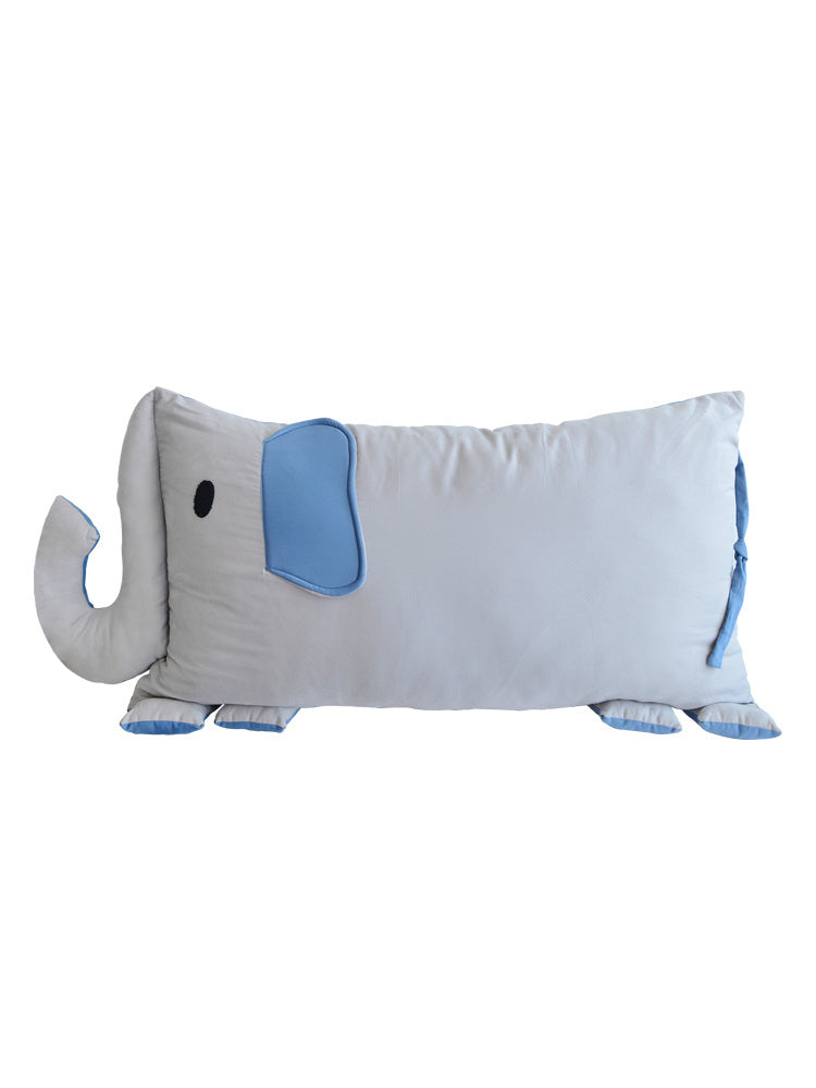 HKM-613395 Nordic Style Cartoon Square Back Bedside Cushion in Various Animal Designs - Cotton Fill, 110x60CM & 150x60CM