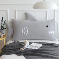 HKM-613395 Nordic Style Cartoon Square Back Bedside Cushion in Various Animal Designs - Cotton Fill, 110x60CM & 150x60CM